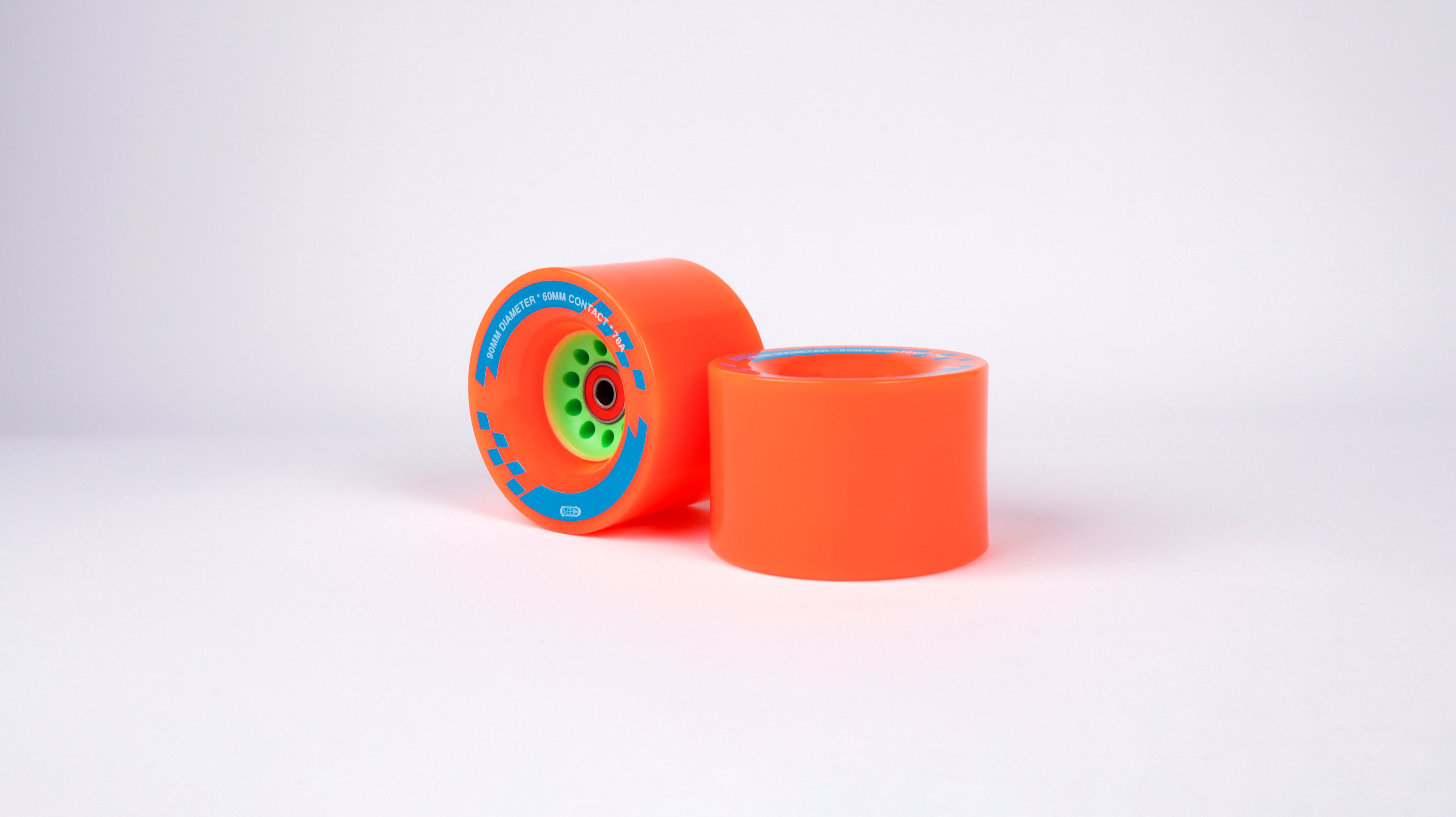 Roues Kegel orange - 80 x 56 mm