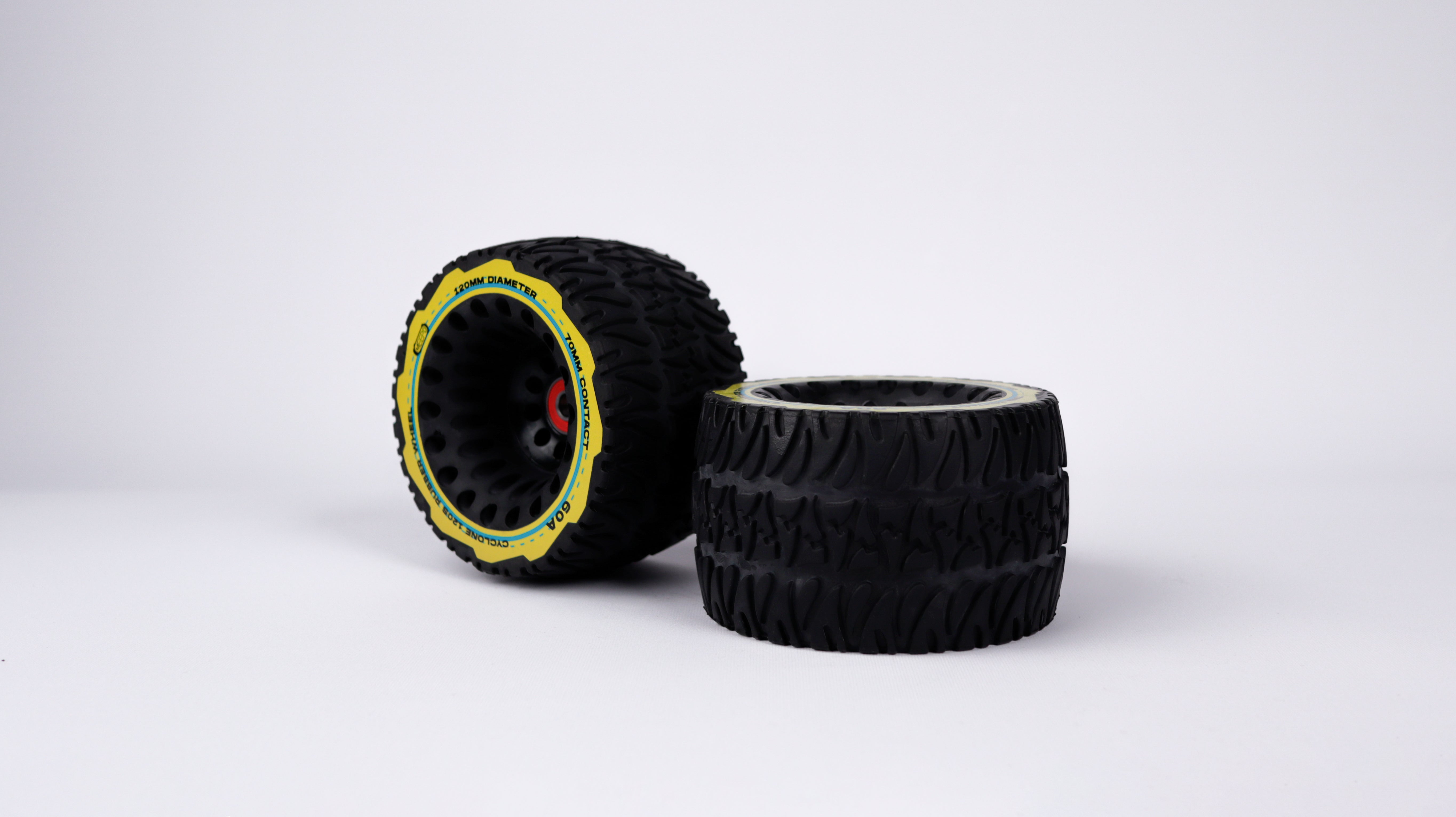 120 All-Terrain Upgrade Wheels for Belt Drive Boards